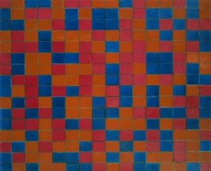 Schachbrettkomposition mit dunklen Farben