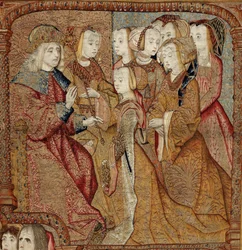 Triumphe der Mutter Gottes oder Panos de Oro, ca. 1500-02