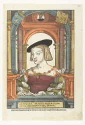 Porträt von Eleonore von Österreich (1498-1558)