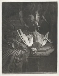 Stillleben mit Geflügel