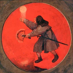 Er kann das Sonnenlicht im Wasser nicht ertragen, um 1558-1560