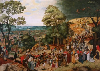 Christus trägt das Kreuz