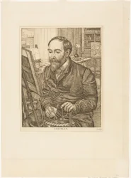 Porträt von Théophile Alexandre Steinlen