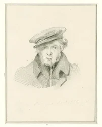 Selbstporträt von Pieter Gerardus van Os