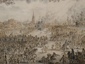 Die Abreise von Karl II. aus Scheveningen
