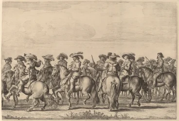 Einzug von Marie de Medici in Amsterdam [Tafel 4 von 6]