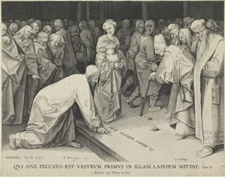 Christus und die Ehebrecherin