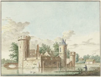Das Schloss Aalst in der Bommelerwaard