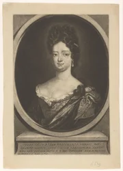 Porträt von Susanna Sibylla Reichardt