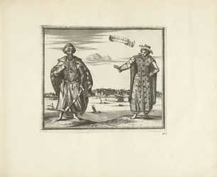 Bewohner von Archangelsk, 1726
