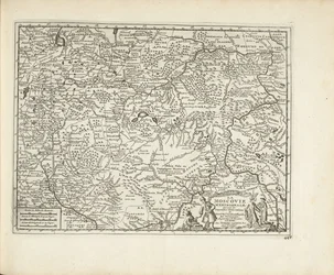 Karte von Moskau, 1726