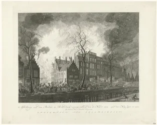 Brand in der Pottebakkerssteeg in Rotterdam, 1779