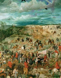 Jesus trägt das Kreuz