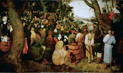Johannes der Täufer predigt