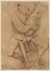 Der Dudelsackspieler, um 1562