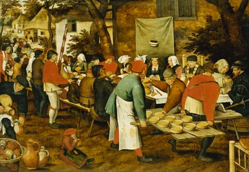 Bauernhochzeitsfest, 1630