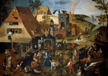Niederländische Sprichwörter, ca. 1559