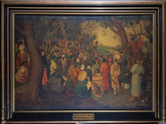 Die Predigt des Heiligen Johannes des Täufers