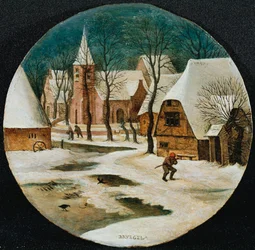 Das Dorf im Winter