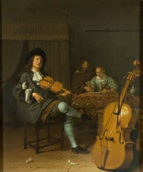 Eine Musikgesellschaft, ca. 1675