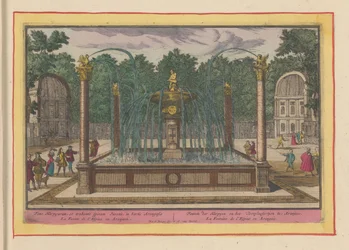 Brunnen des Dornzieher in den Gärten des Königlichen Palastes von Aranjuez