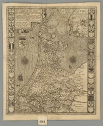 Hollandia Comitatus Kaerius, 1596