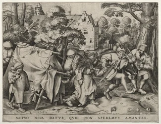 Die Hochzeit von Mopsus und Nisa, 1570