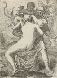 Jupiter verführt Callisto