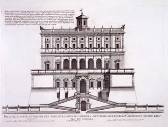 Palazzo di Caprarola, ca. 1559-73, aus 