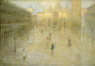 Der Markusplatz in Venedig