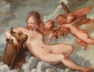Venus begleitet von Waage und Stier, 1660er