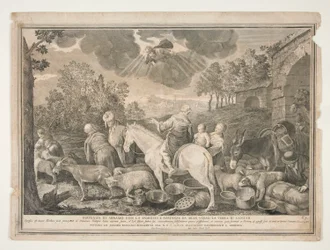 Abreise Abrahams nach Kanaan