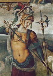 Leonidas I. von Sparta, König der Lakedämonier. (Detail)