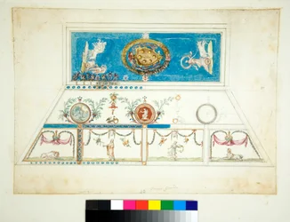 Gewölbe der Villa Madama