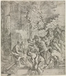 Anbetung der Könige, 1636-1638
