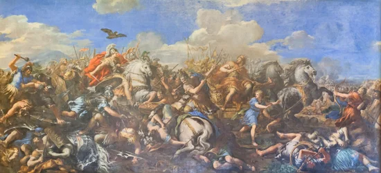 Schlacht von Alexander gegen Darius