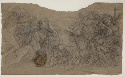 Skizzen für Figurengruppen