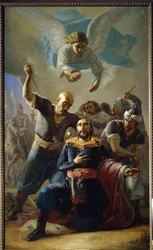 Tod des großen Fürsten Michel von Tver (Mikhail Yaroslavich oder Michel III der Heilige Vladimirski)