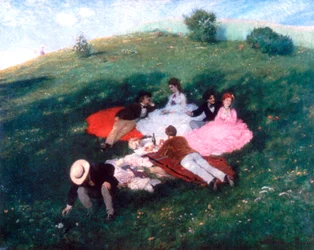 Picknick im Mai, 1873
