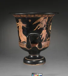 Lukanischer Kalyx-Krater, ca. 400 v. Chr.