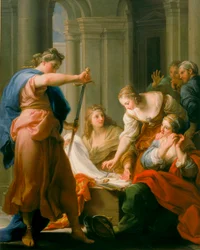 Achilles am Hof von Lykomedes