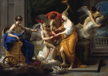 Die Vermählung Amors mit Psyche