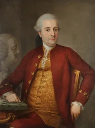 Porträt von Johann Christian Bach 1735-1782