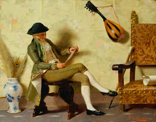 Italienisches Kostüm des 18. Jahrhunderts