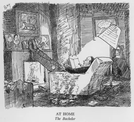 Zu Hause, Der Junggeselle