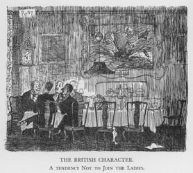 Der britische Charakter, Tendenz, sich nicht den Damen anzuschließen