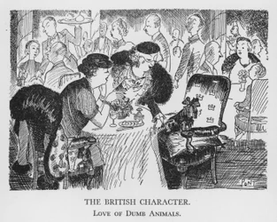 Der britische Charakter, Liebe zu stummen Tieren
