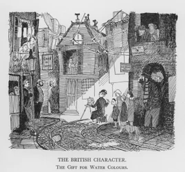 Der britische Charakter, Das Talent für Aquarelle