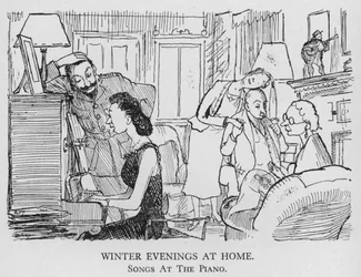 Winterabende zu Hause; Lieder am Klavier