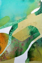 Moderne abstrakte Landschaft